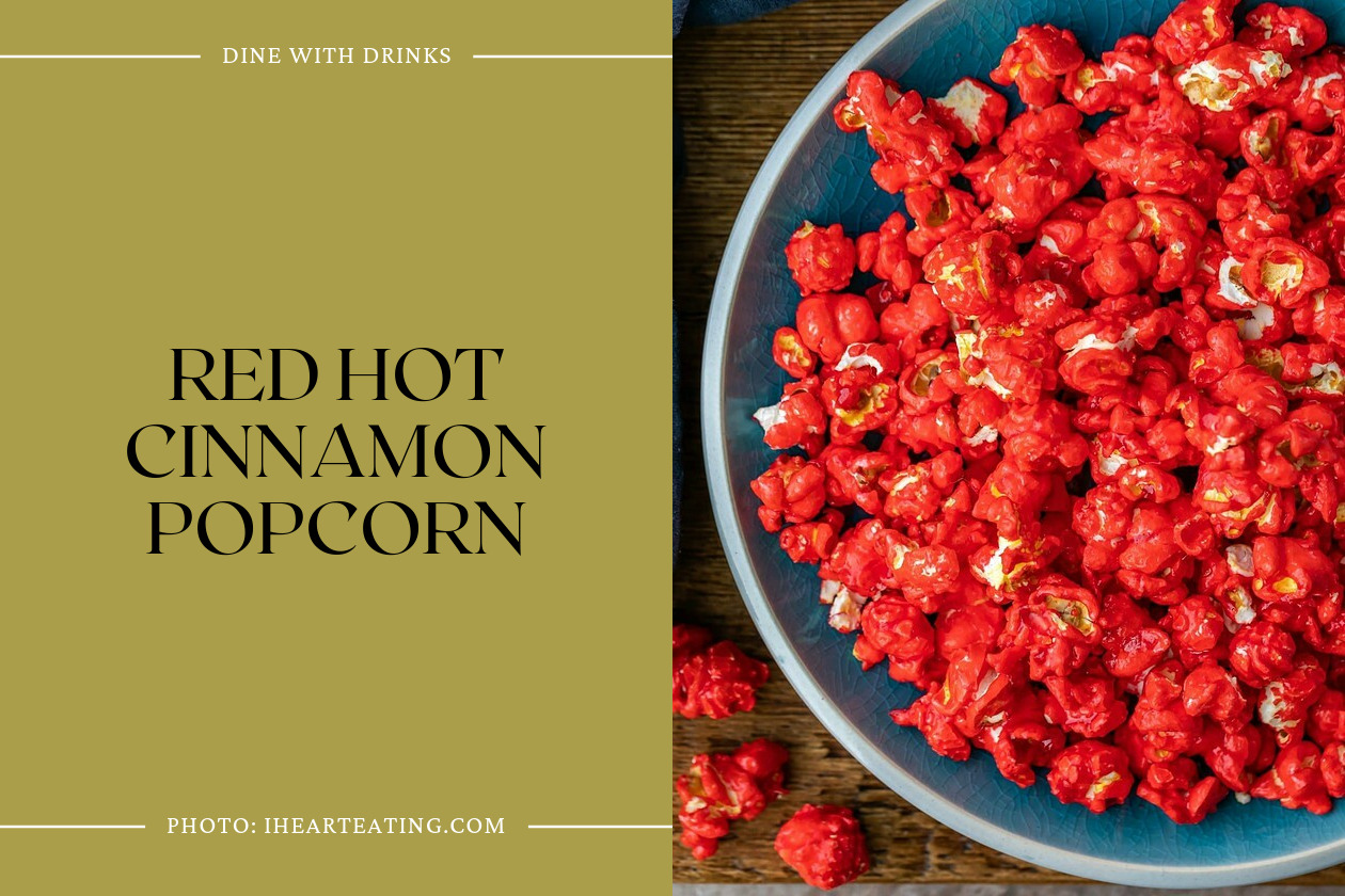 Red Hot Cinnamon Popcorn