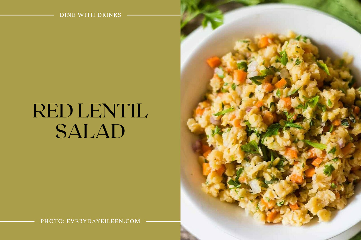 Red Lentil Salad