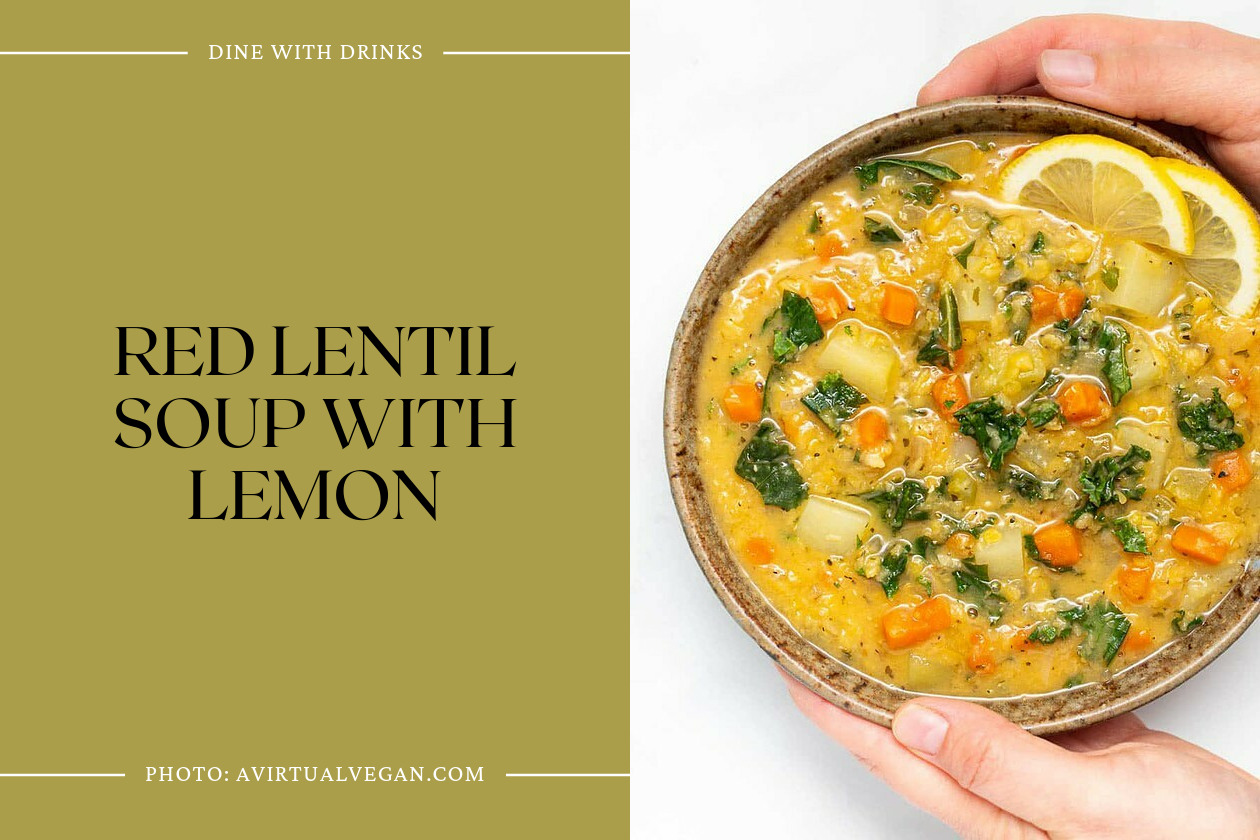 Red Lentil Soup With Lemon