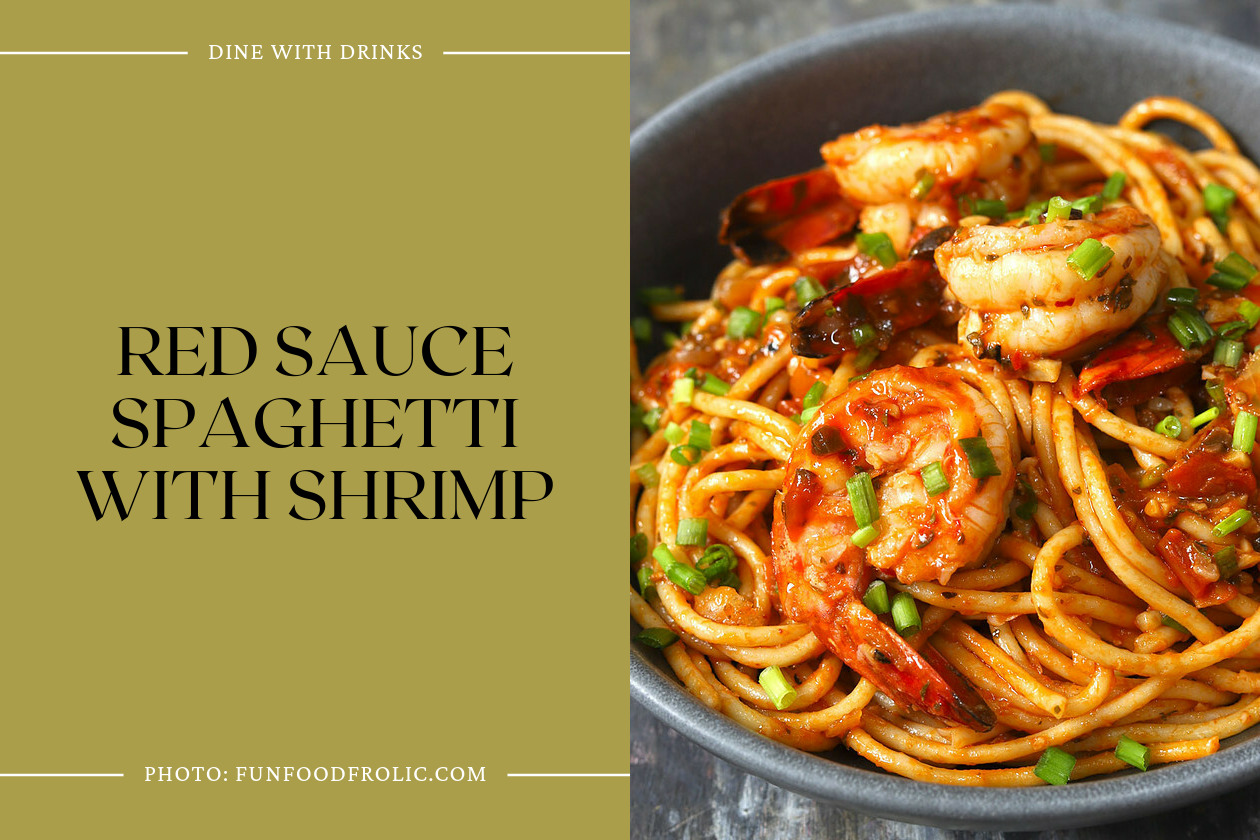 Red Sauce Spaghetti With Shrimp