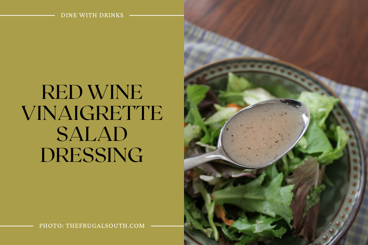 Red Wine Vinaigrette Salad Dressing