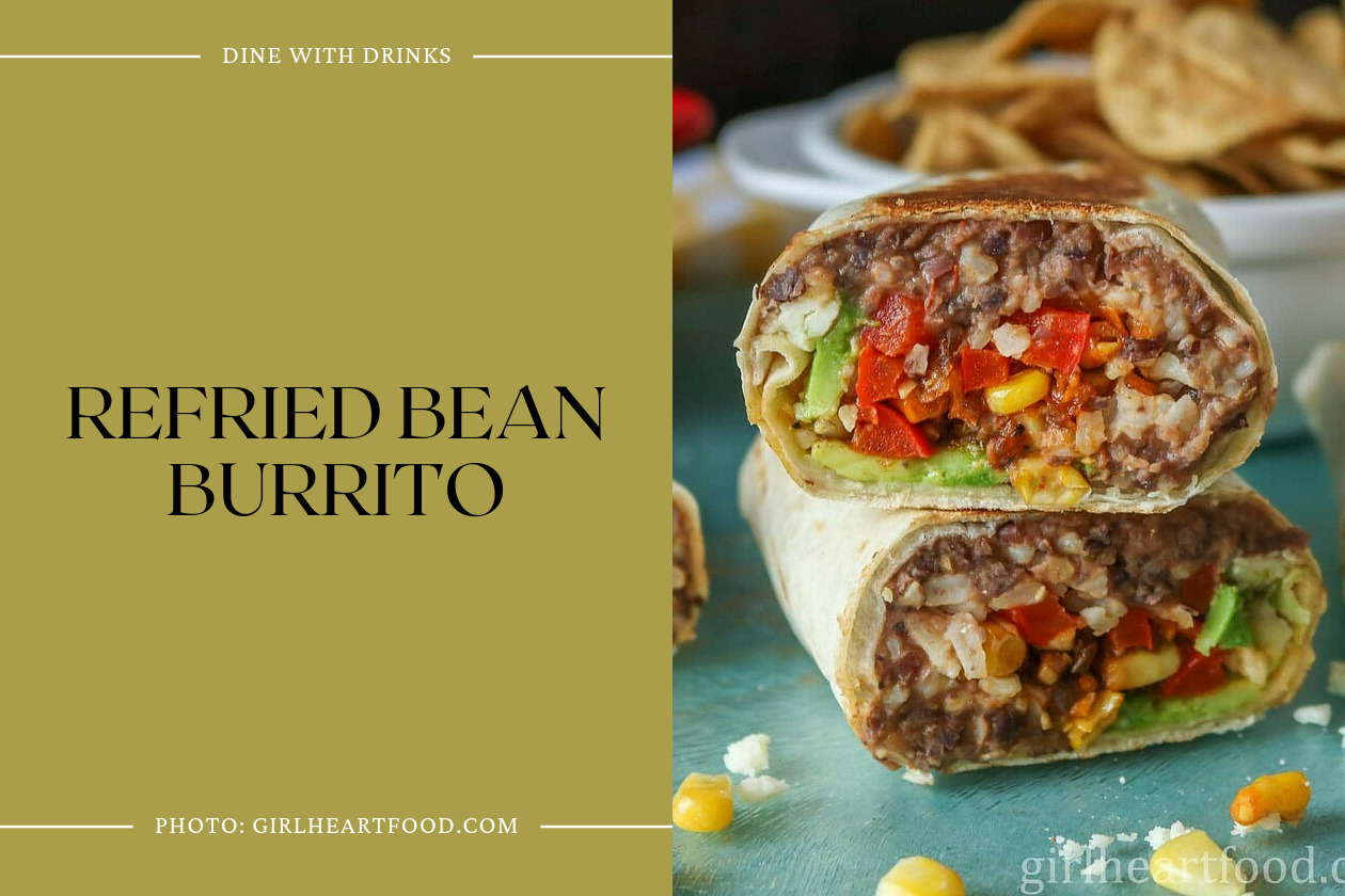 Refried Bean Burrito