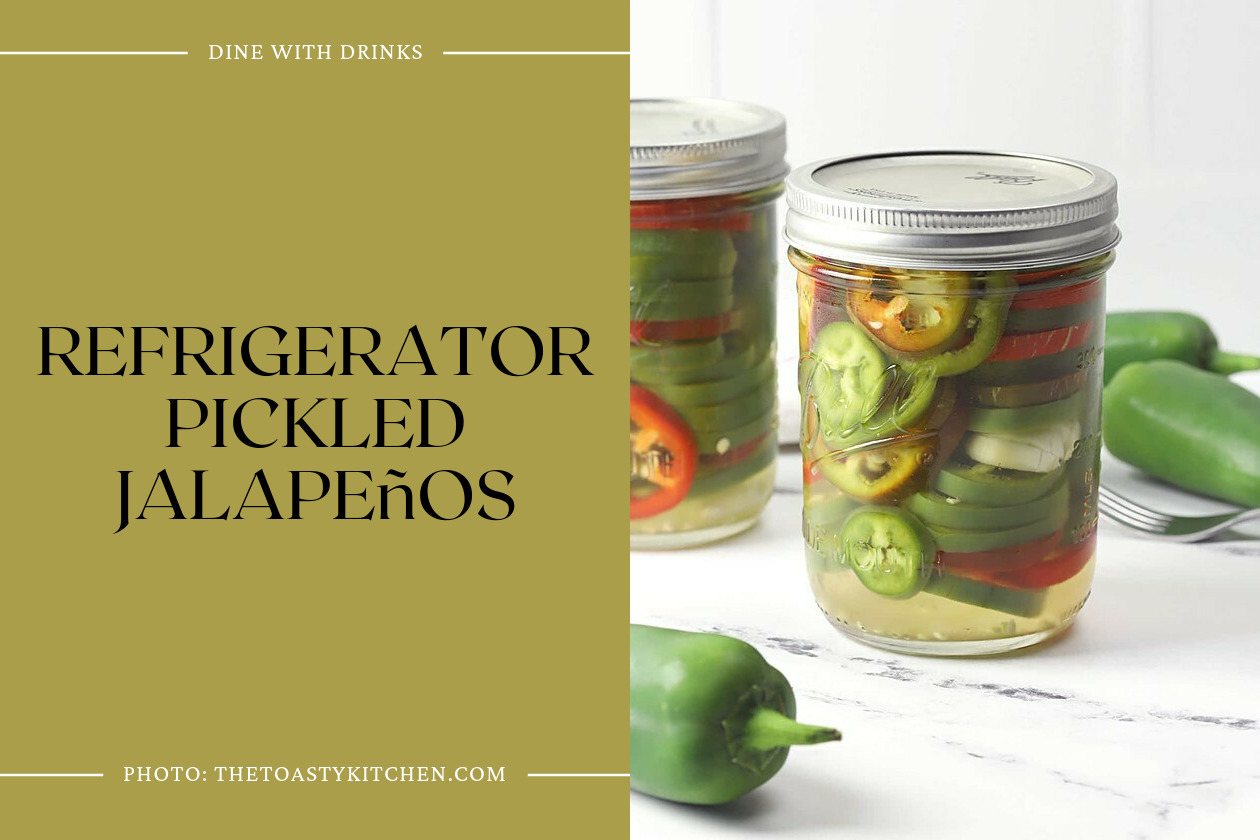 Refrigerator Pickled Jalapeños