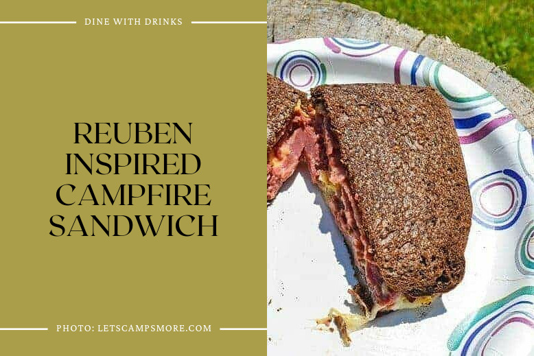 Reuben Inspired Campfire Sandwich
