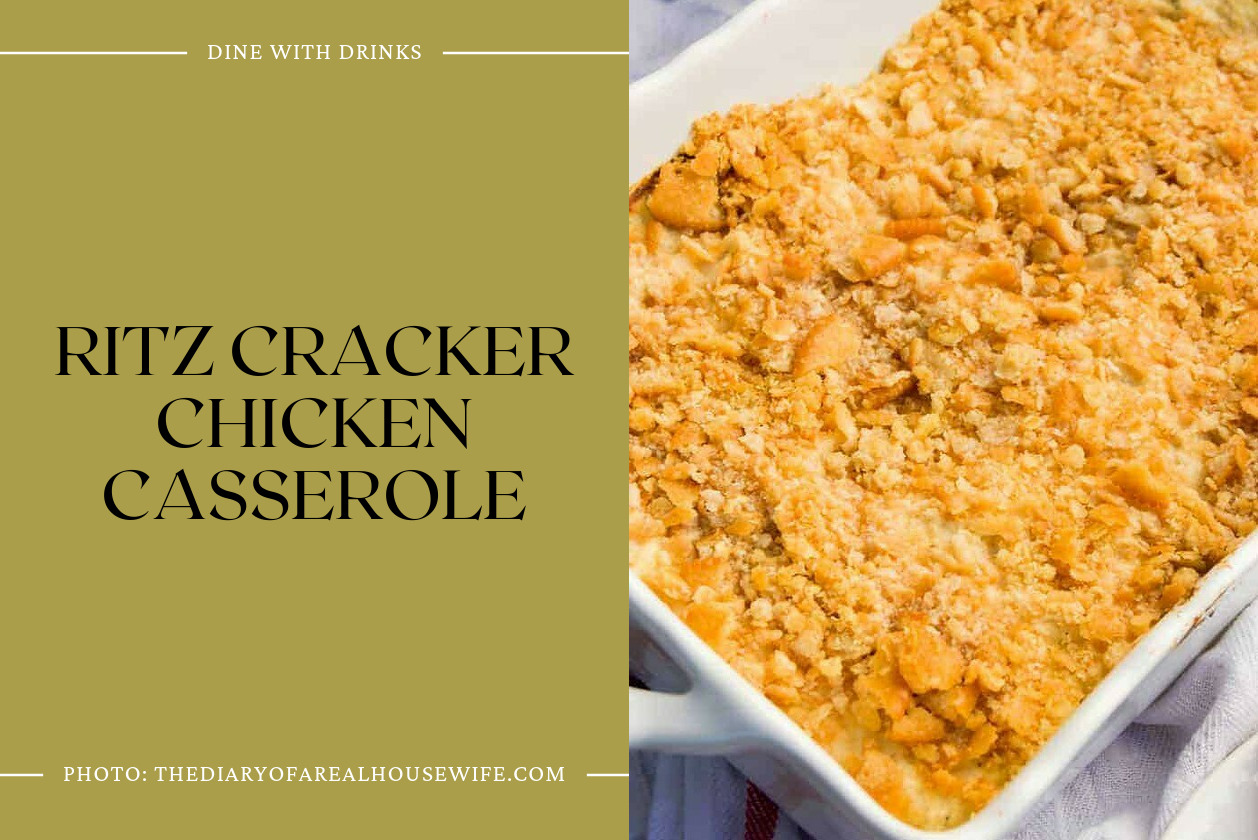 Ritz Cracker Chicken Casserole