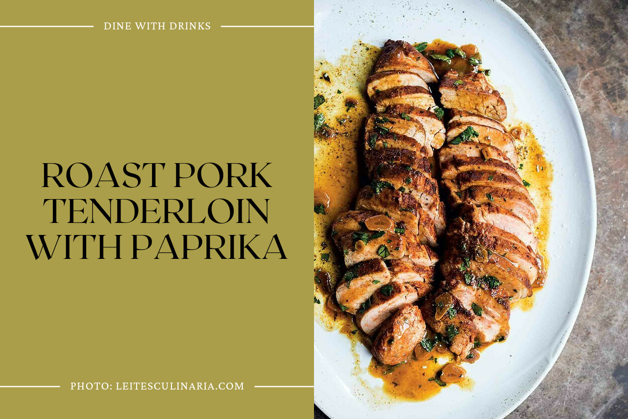 Roast Pork Tenderloin With Paprika