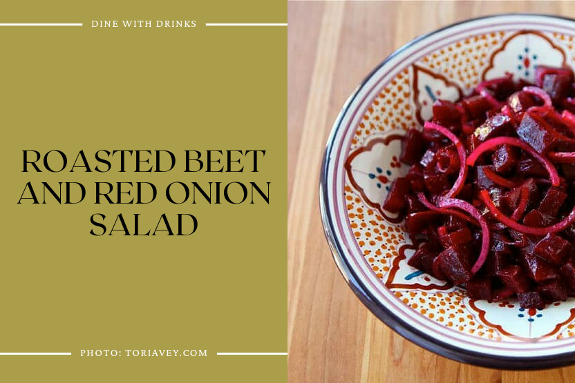 Roasted Beet And Red Onion Salad