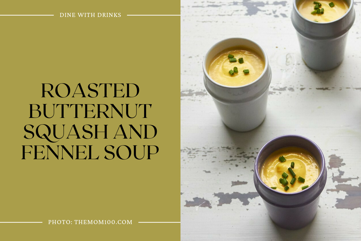 Roasted Butternut Squash And Fennel Soup