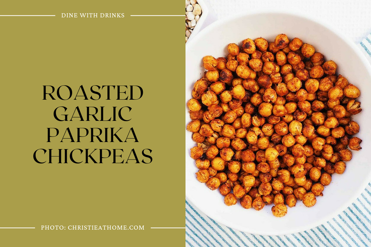 Roasted Garlic Paprika Chickpeas