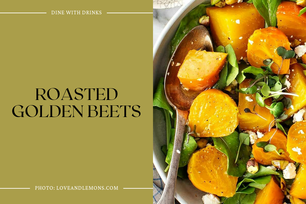 Roasted Golden Beets