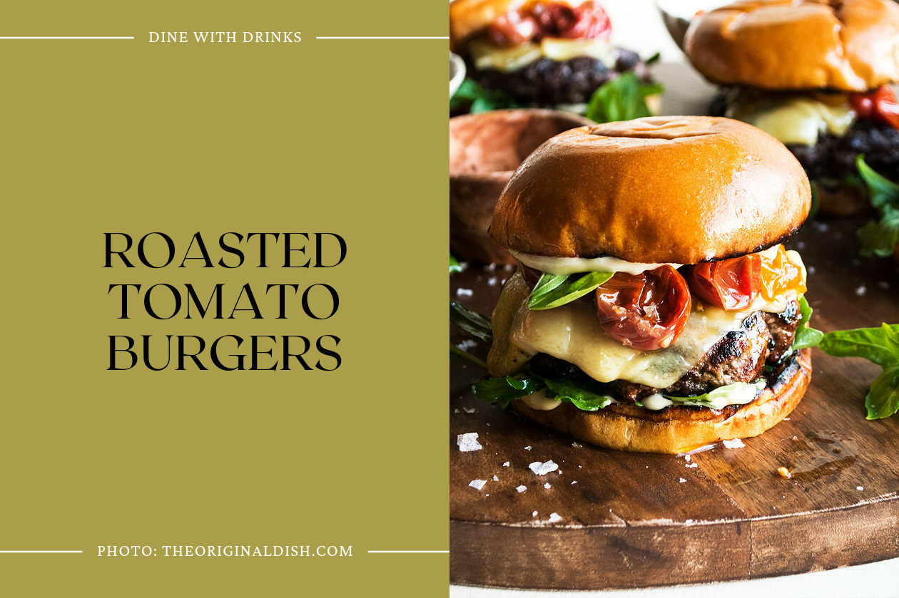 Roasted Tomato Burgers