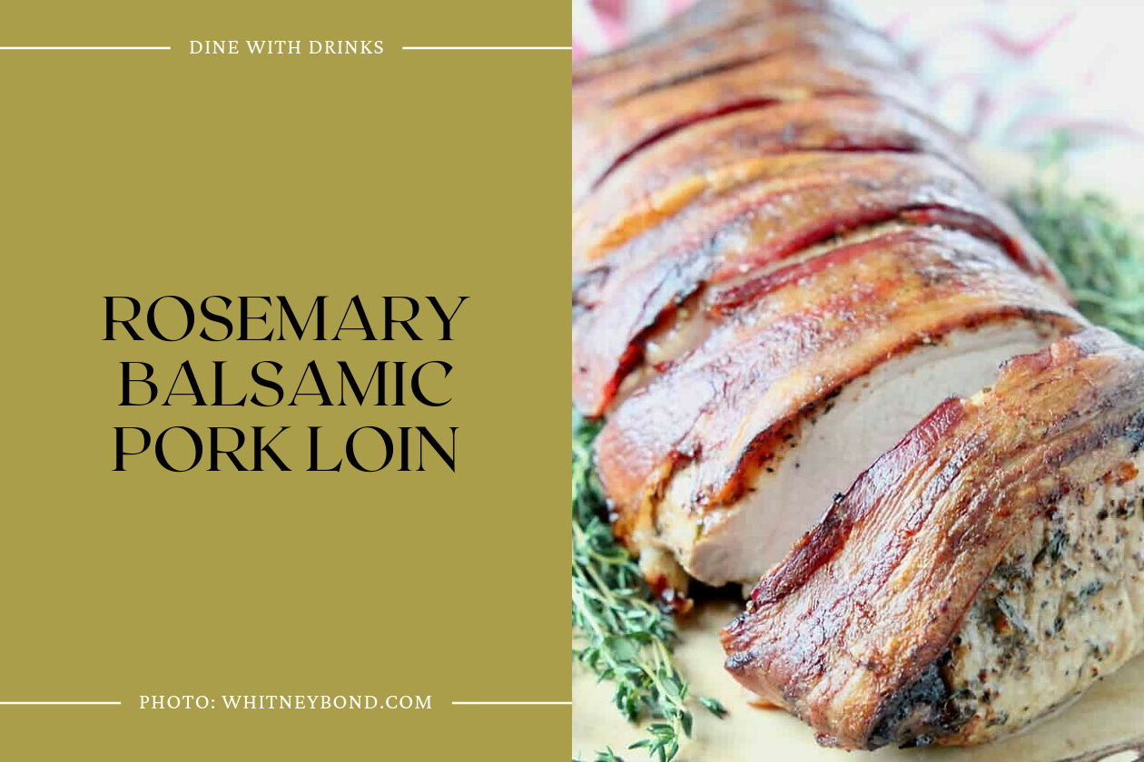 Rosemary Balsamic Pork Loin