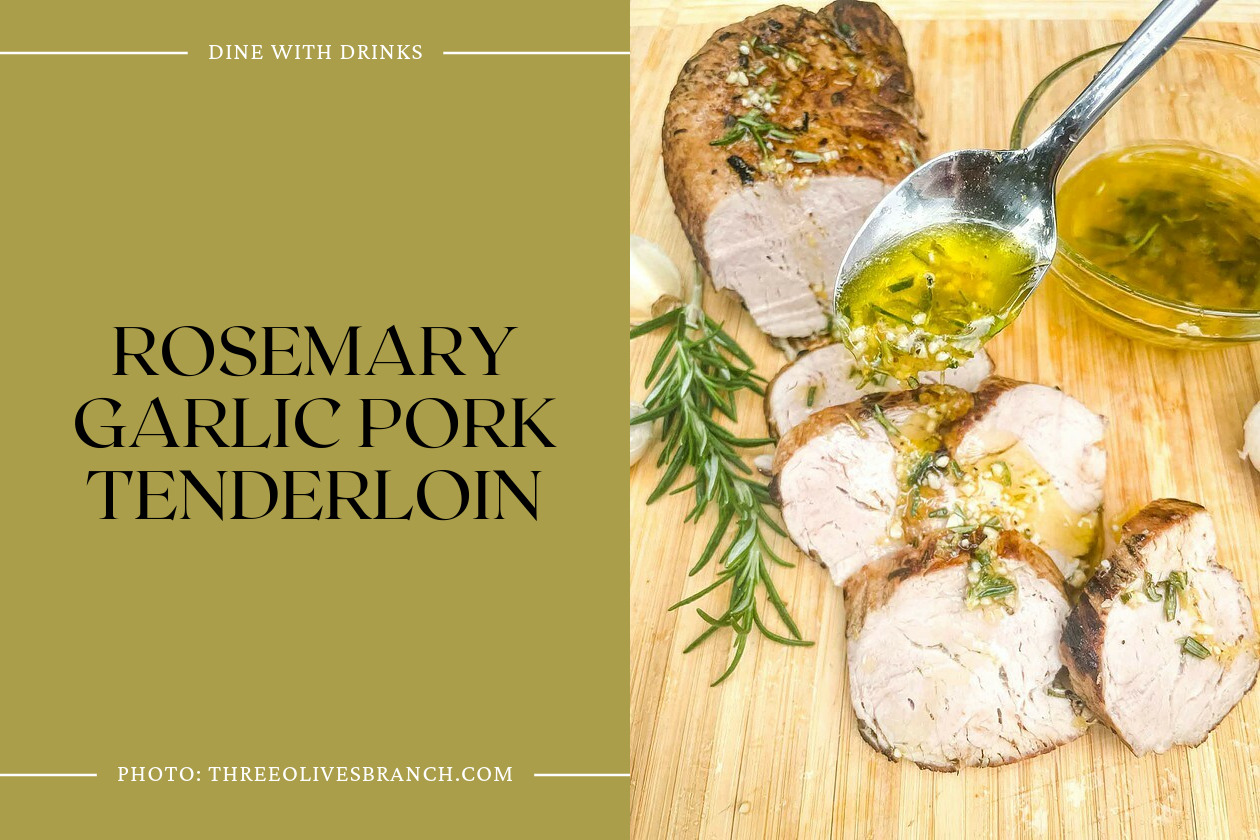 Rosemary Garlic Pork Tenderloin