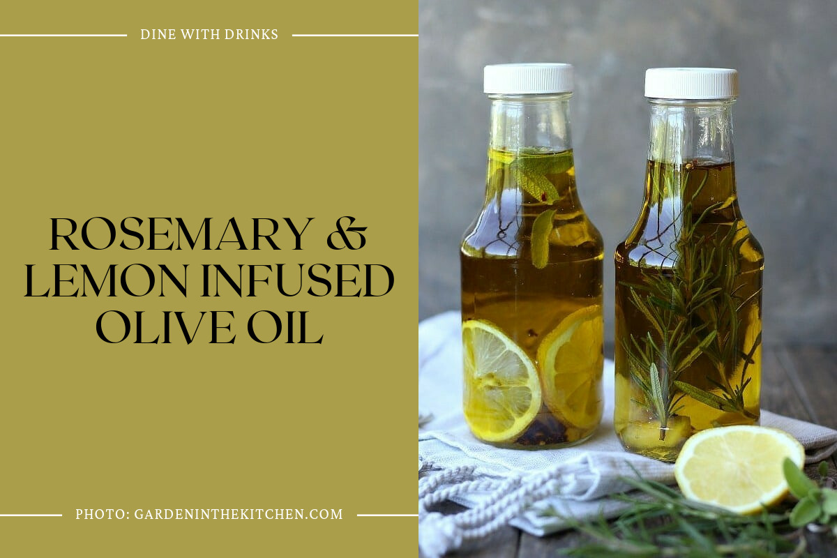 Rosemary & Lemon Infused Olive Oil