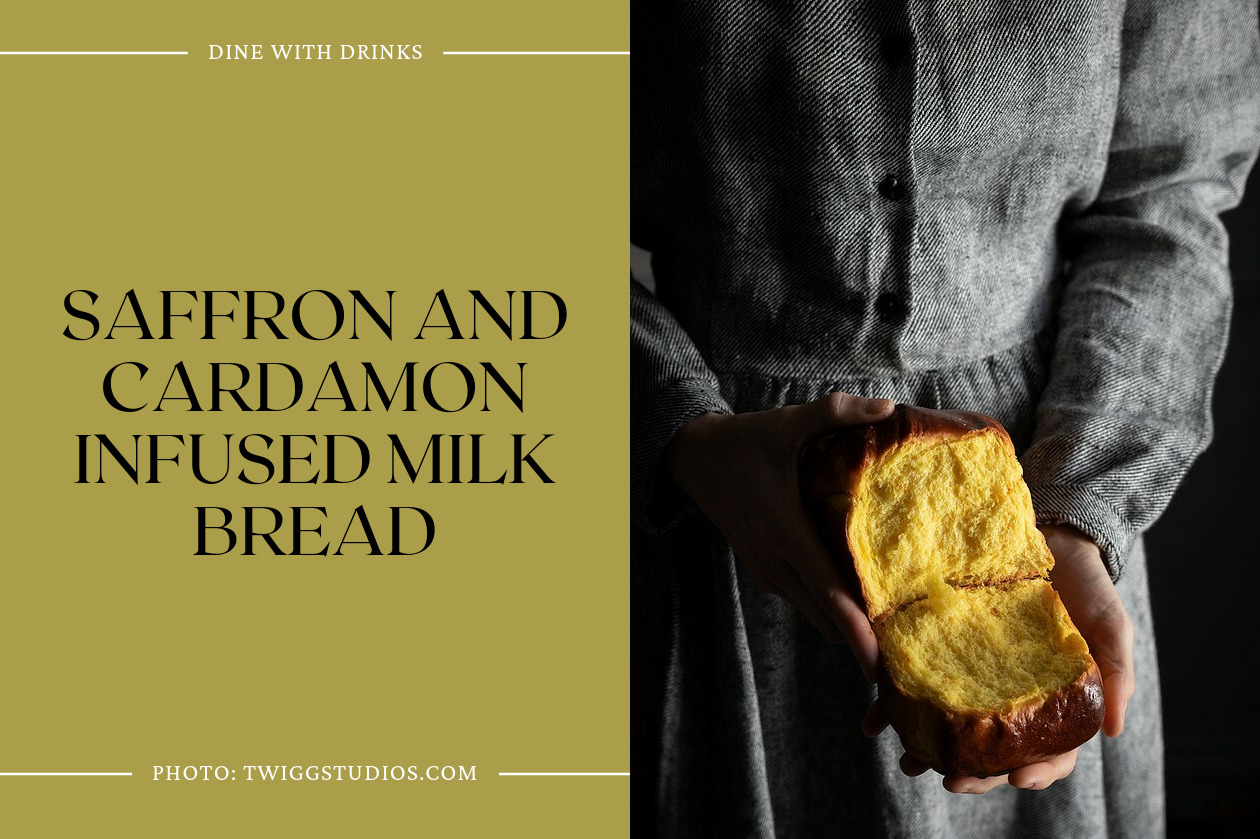 Saffron And Cardamon Infused Milk Bread