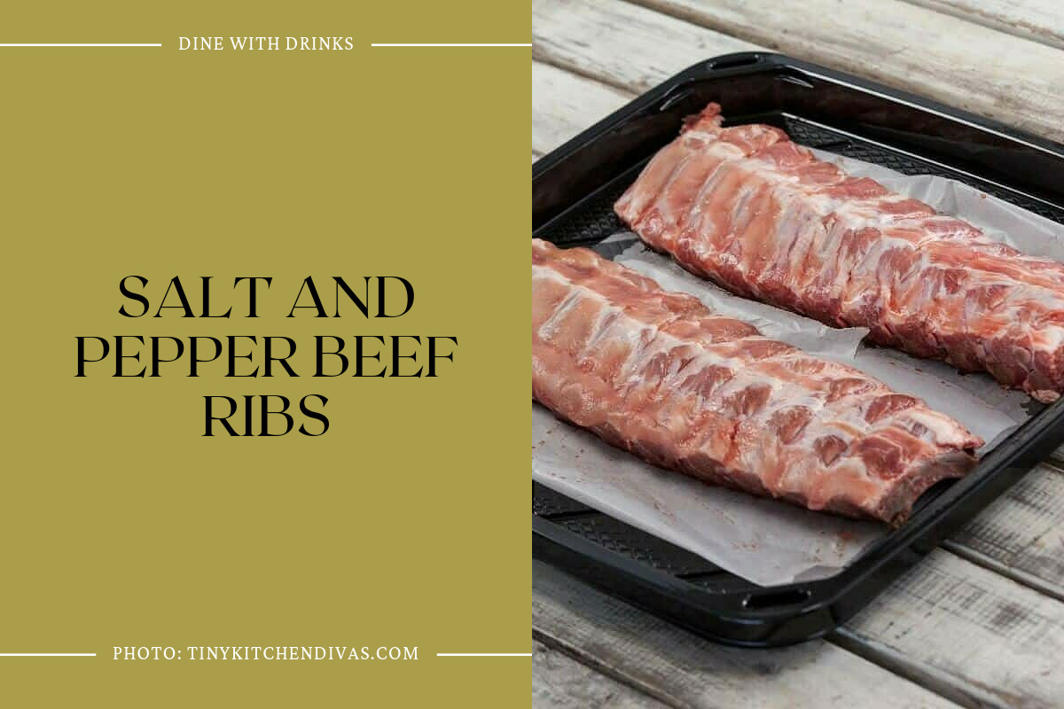 Salt And Pepper Beef Ribs