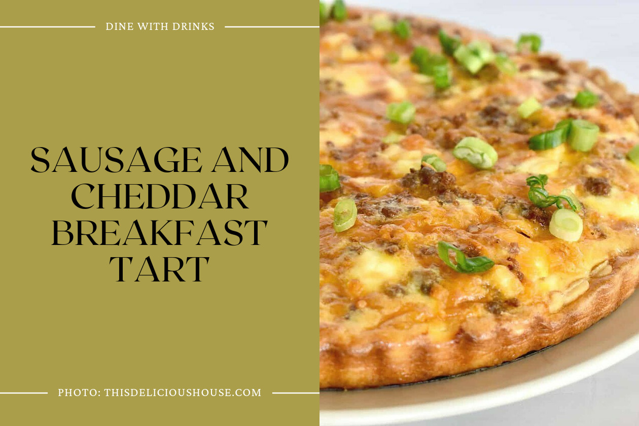 Sausage And Cheddar Breakfast Tart