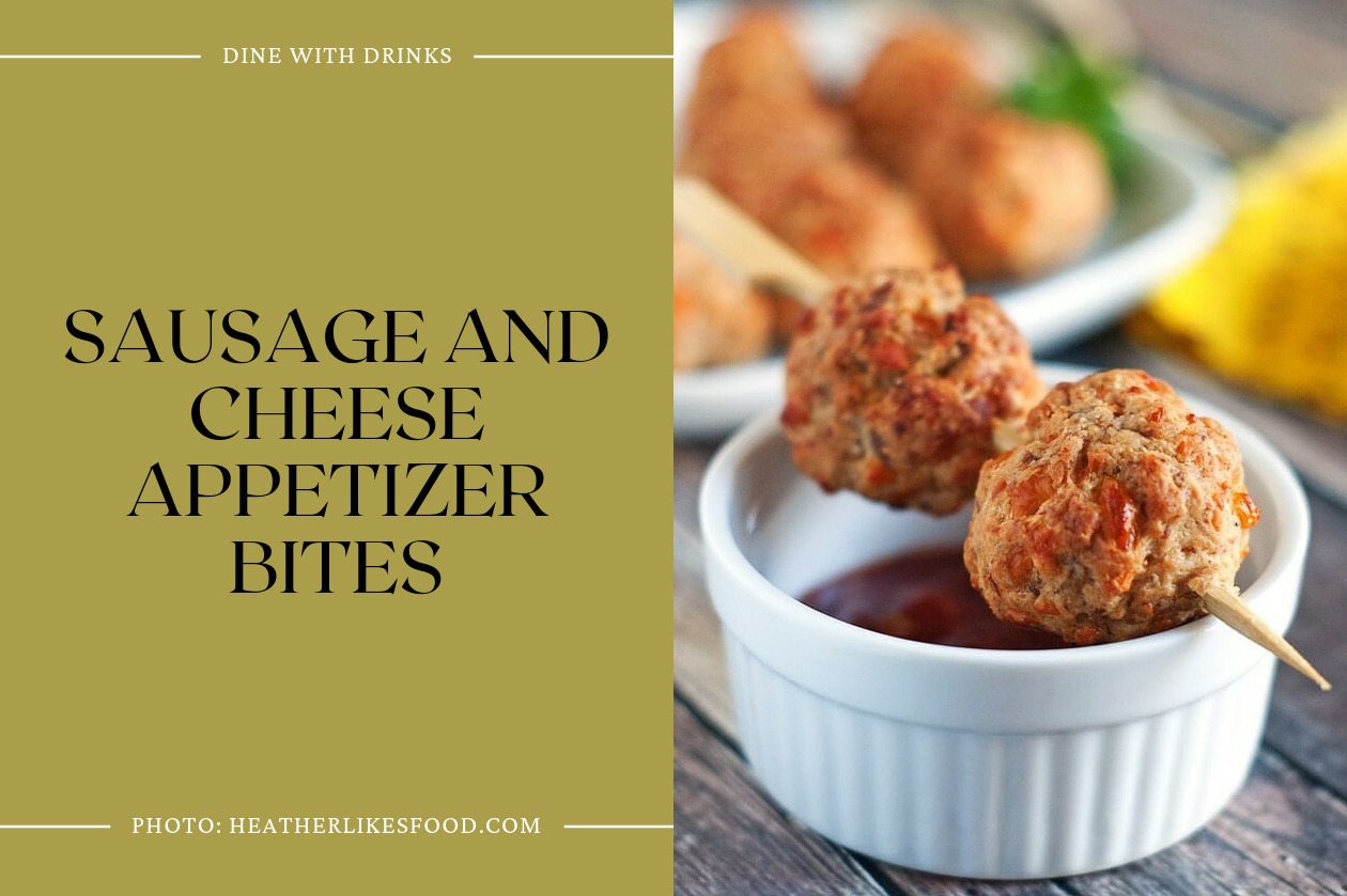 Sausage And Cheese Appetizer Bites