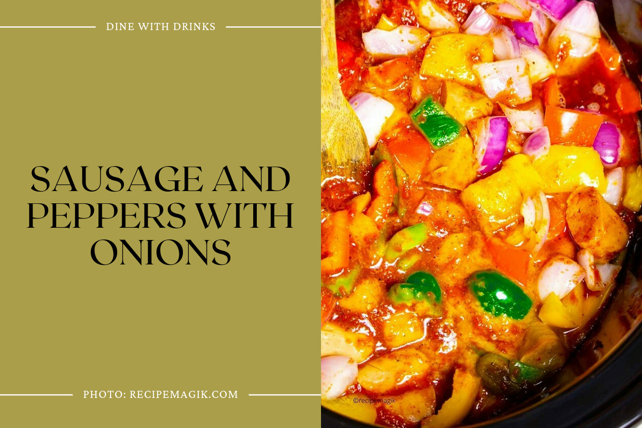 Sausage And Peppers With Onions