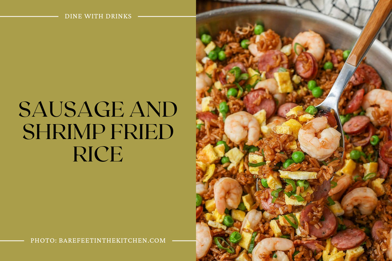 Sausage And Shrimp Fried Rice