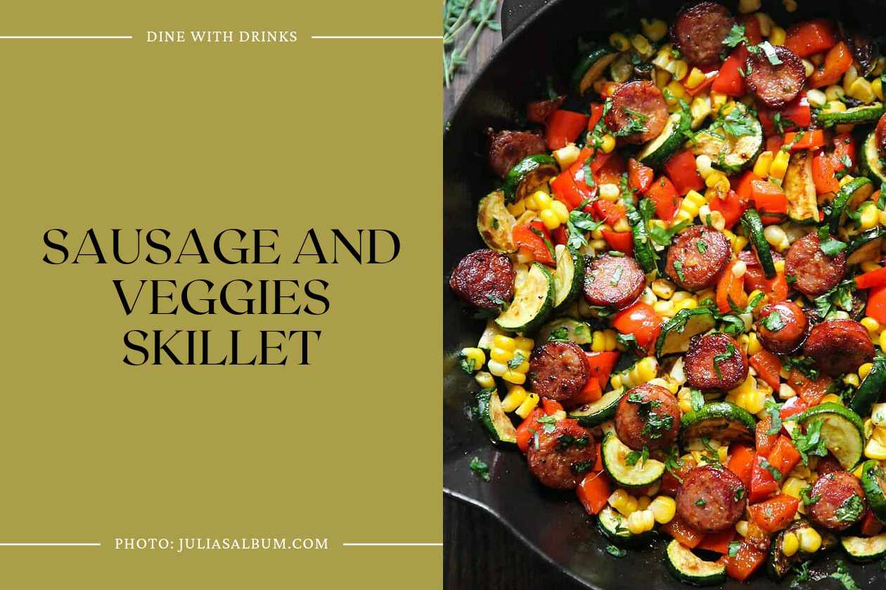 Sausage And Veggies Skillet