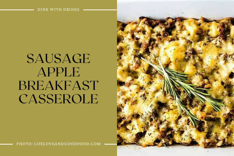 Sausage Apple Breakfast Casserole