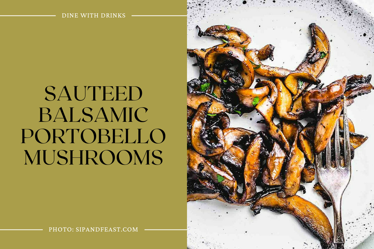 Sauteed Balsamic Portobello Mushrooms
