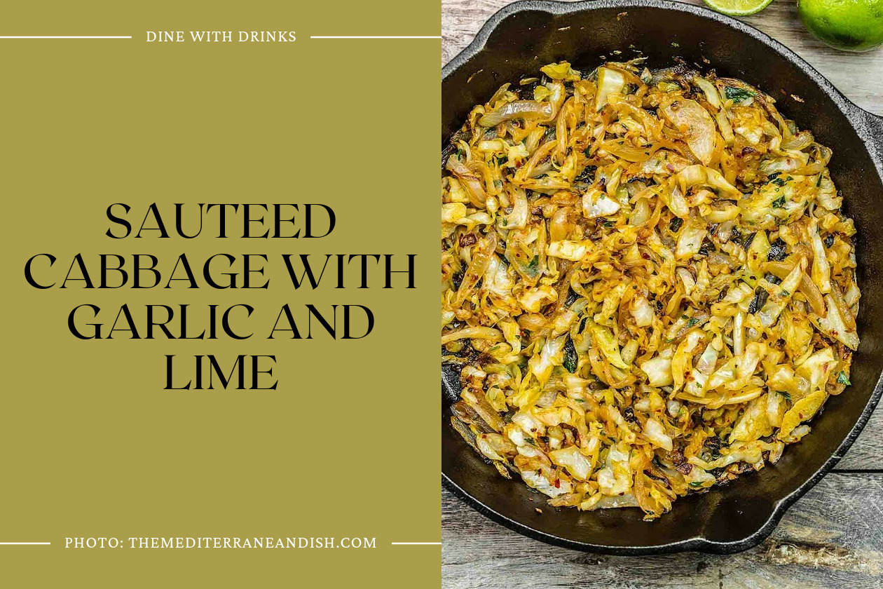 Sauteed Cabbage With Garlic And Lime