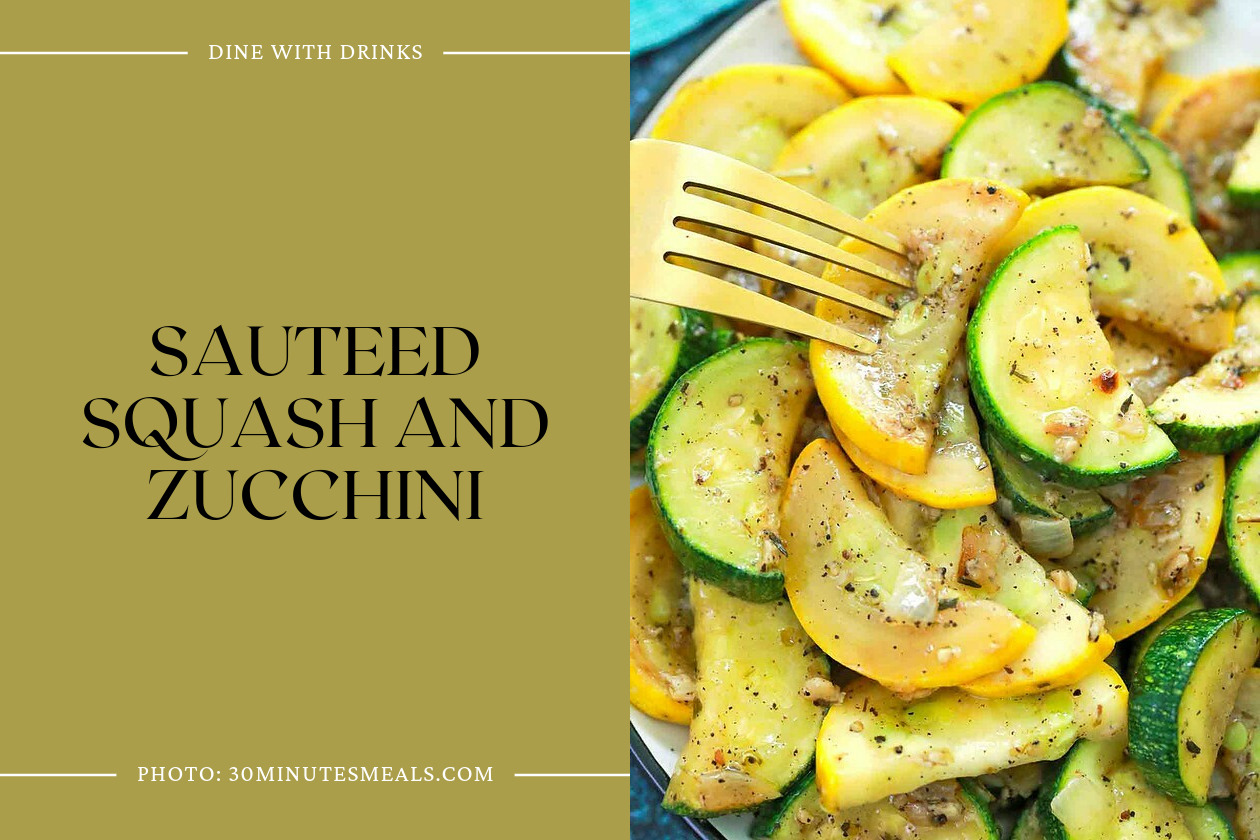 Sauteed Squash And Zucchini