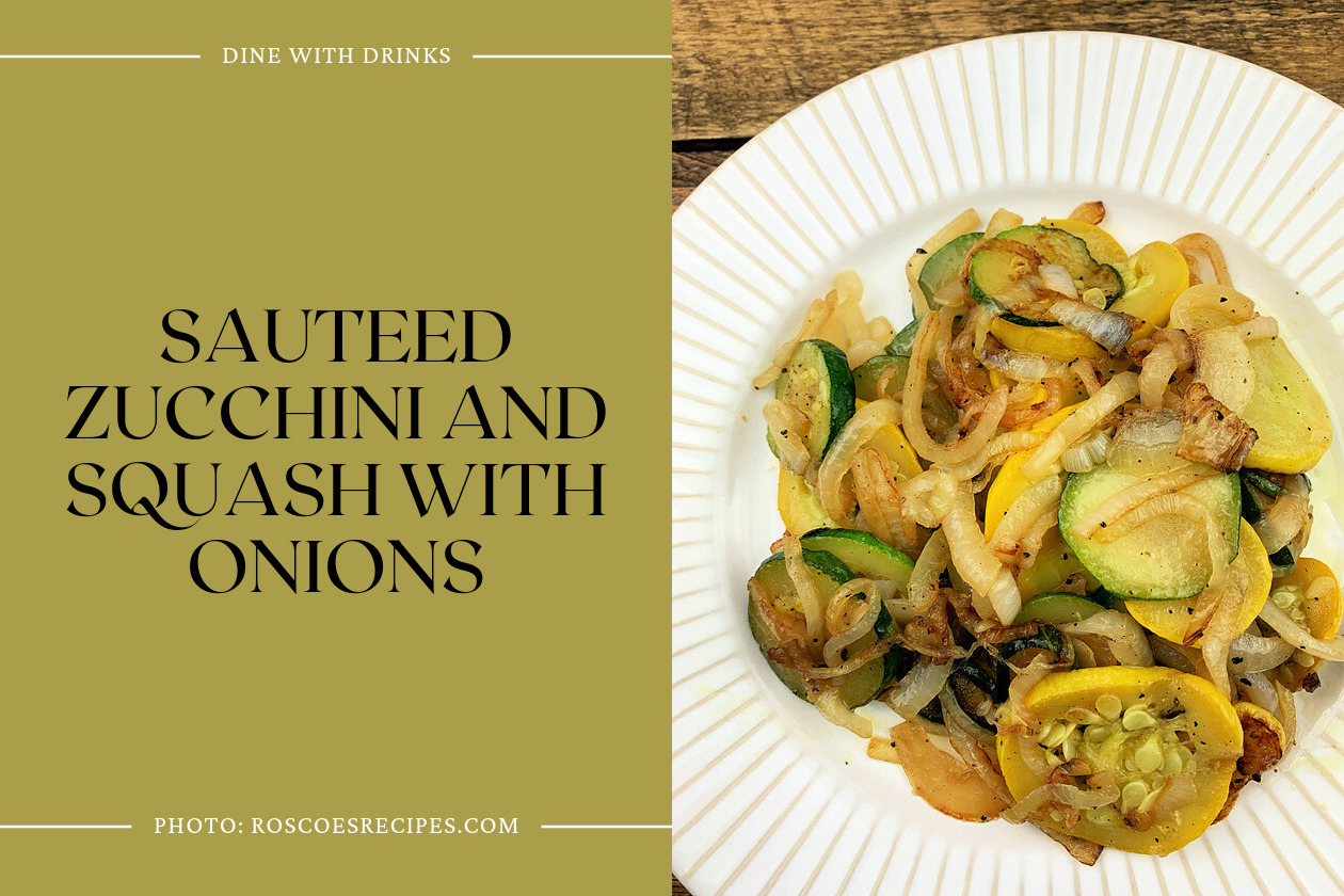Sauteed Zucchini And Squash With Onions