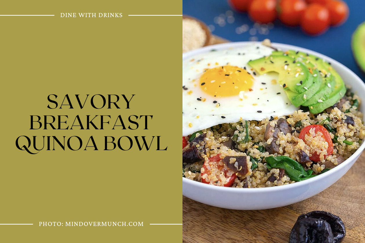 Savory Breakfast Quinoa Bowl