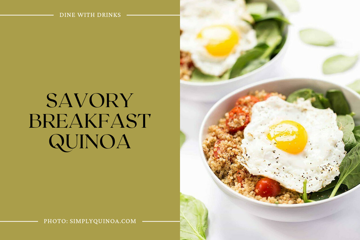 Savory Breakfast Quinoa
