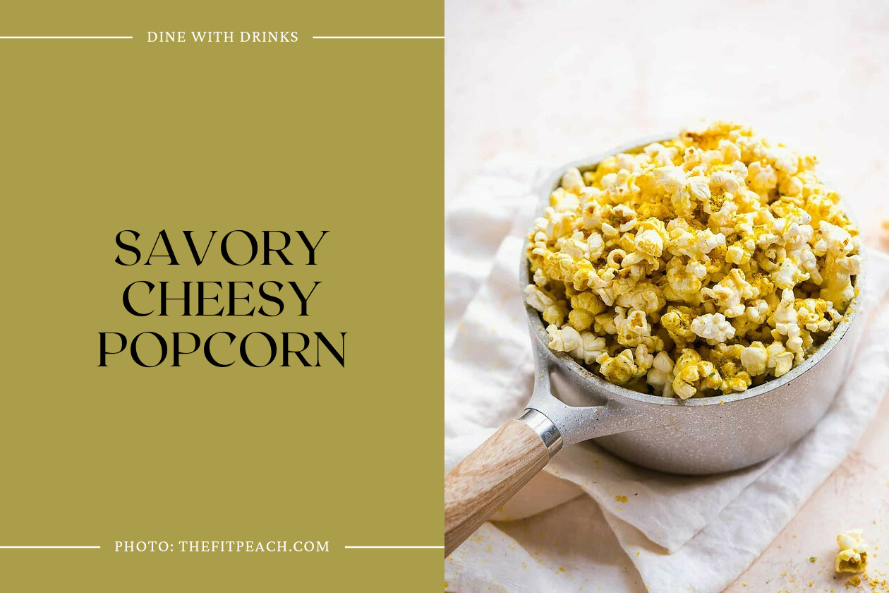 Savory Cheesy Popcorn