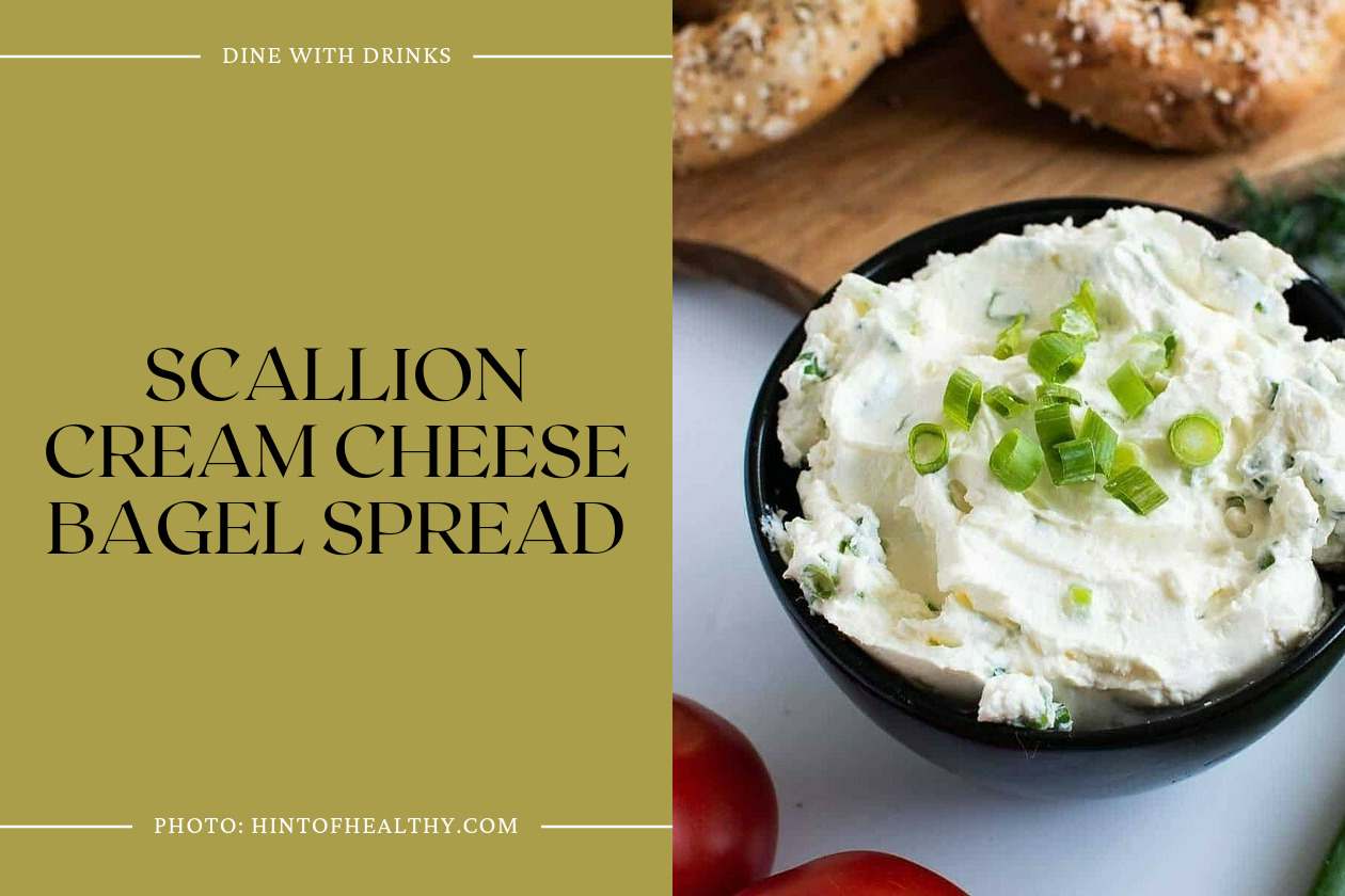 Scallion Cream Cheese Bagel Spread