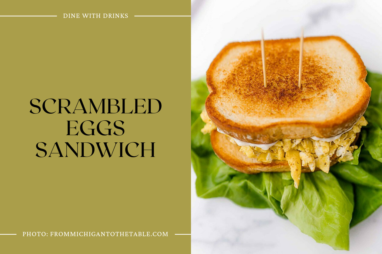 Scrambled Eggs Sandwich