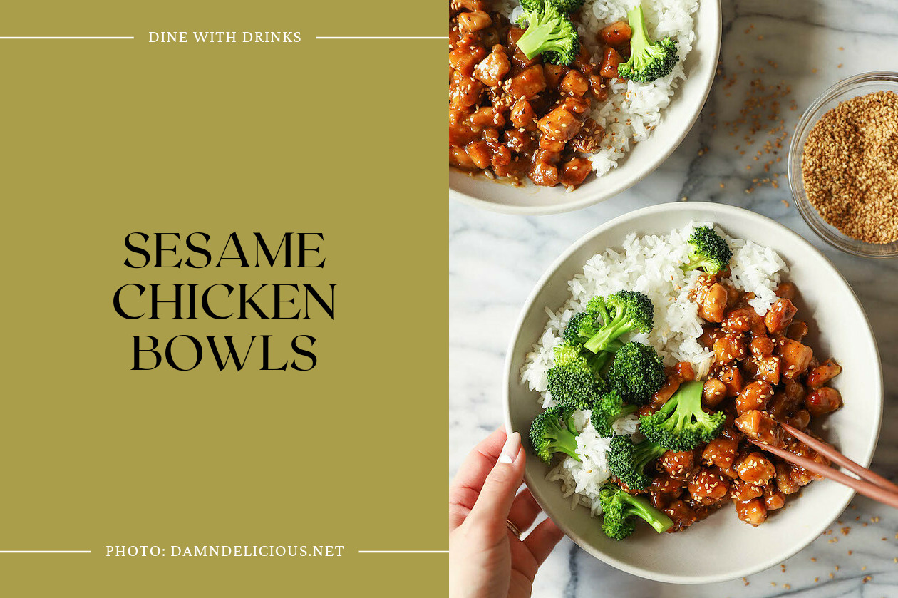 Sesame Chicken Bowls