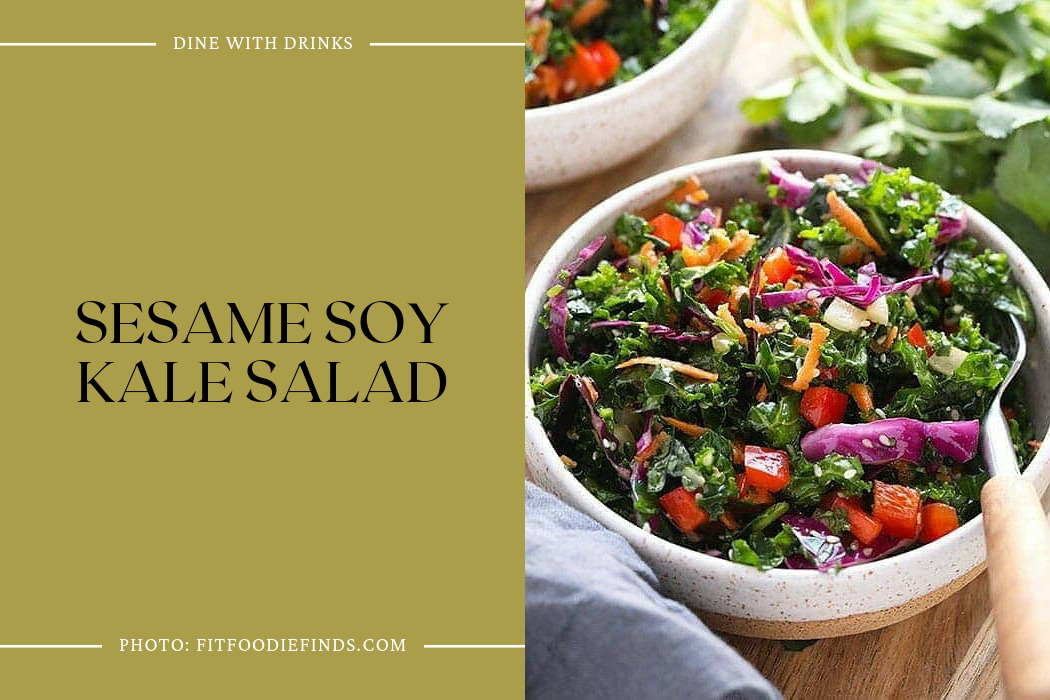 Sesame Soy Kale Salad