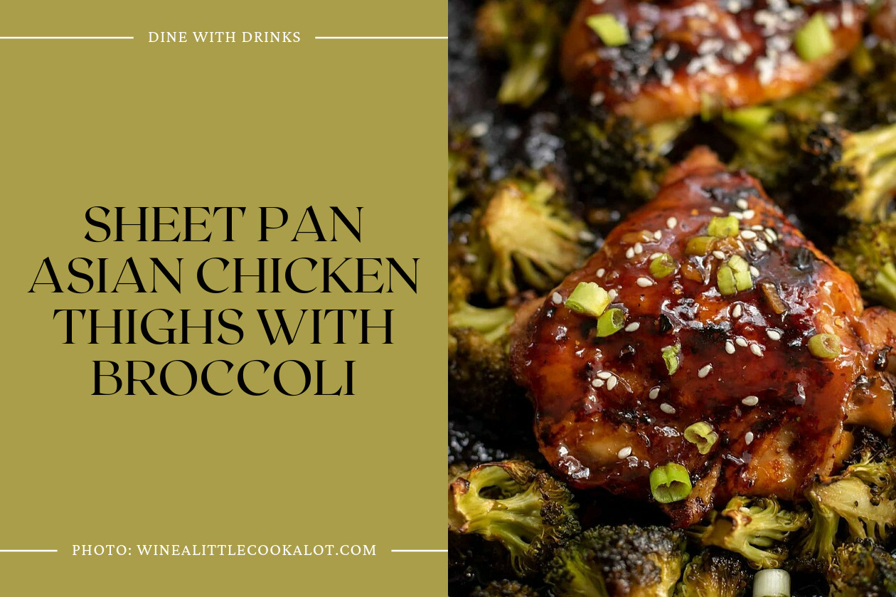 Sheet Pan Asian Chicken Thighs With Broccoli
