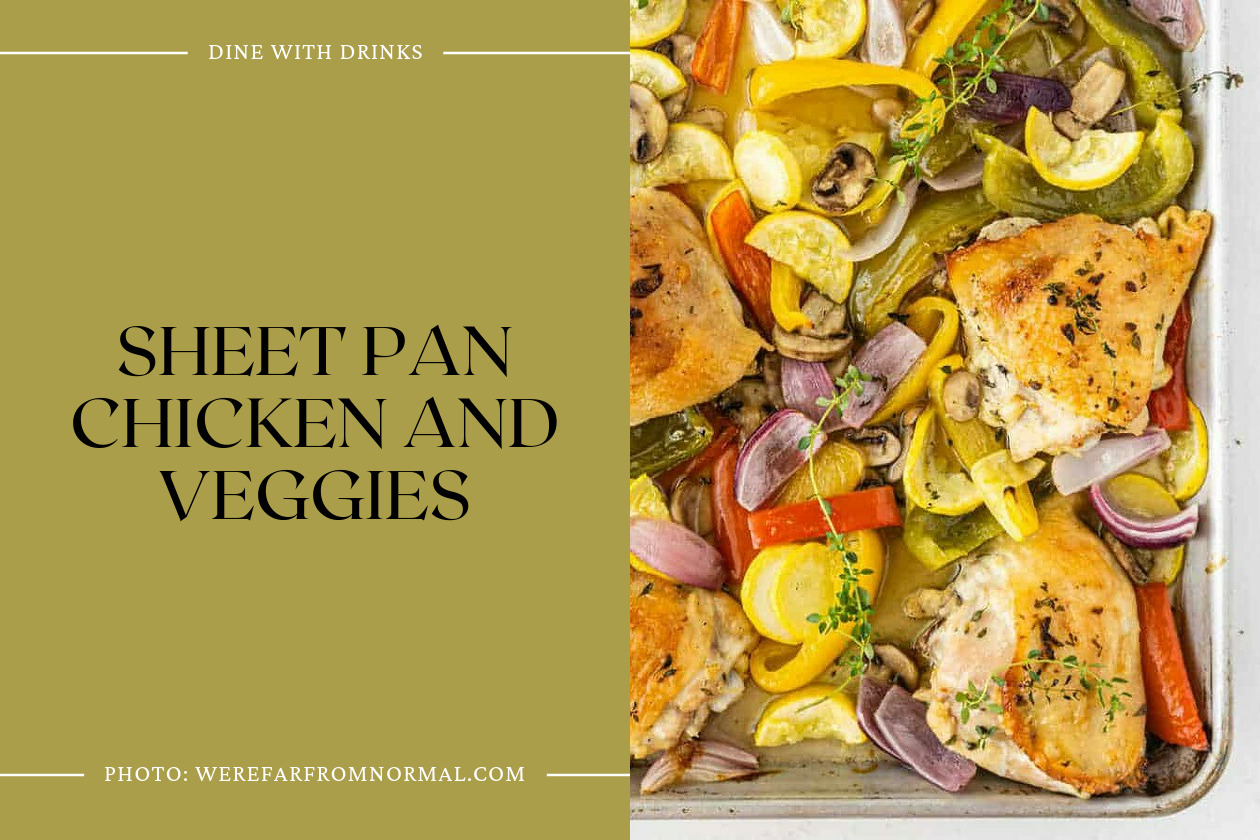 Sheet Pan Chicken And Veggies