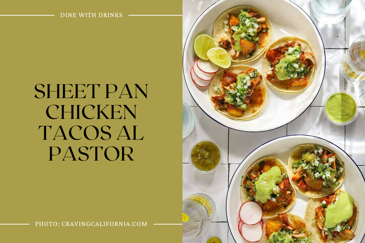 Sheet Pan Chicken Tacos Al Pastor