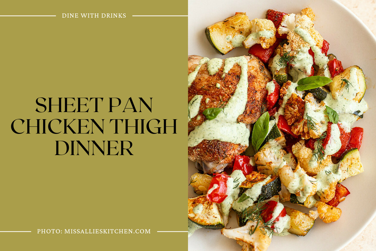 Sheet Pan Chicken Thigh Dinner