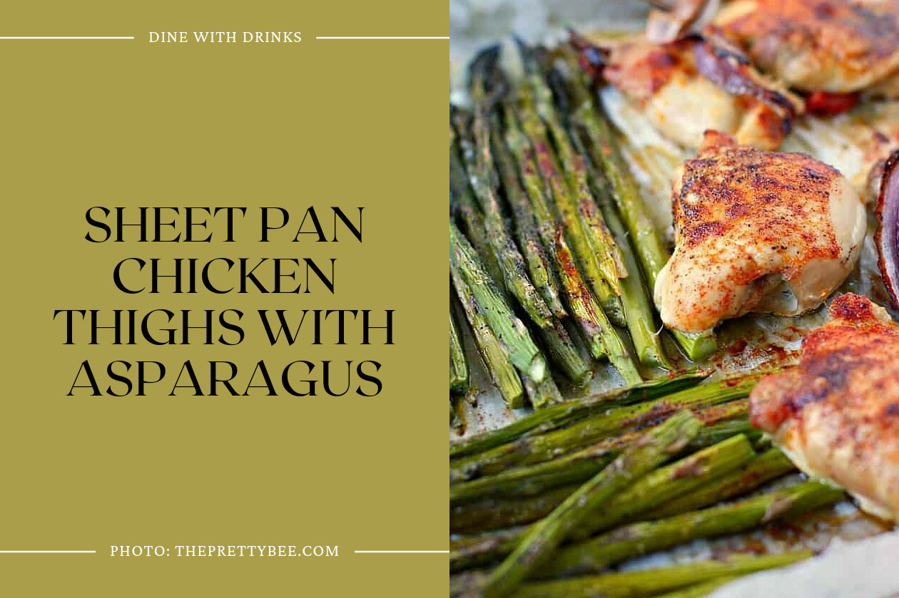 Sheet Pan Chicken Thighs With Asparagus