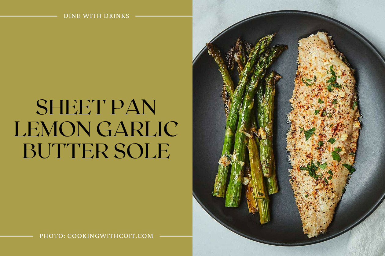 Sheet Pan Lemon Garlic Butter Sole