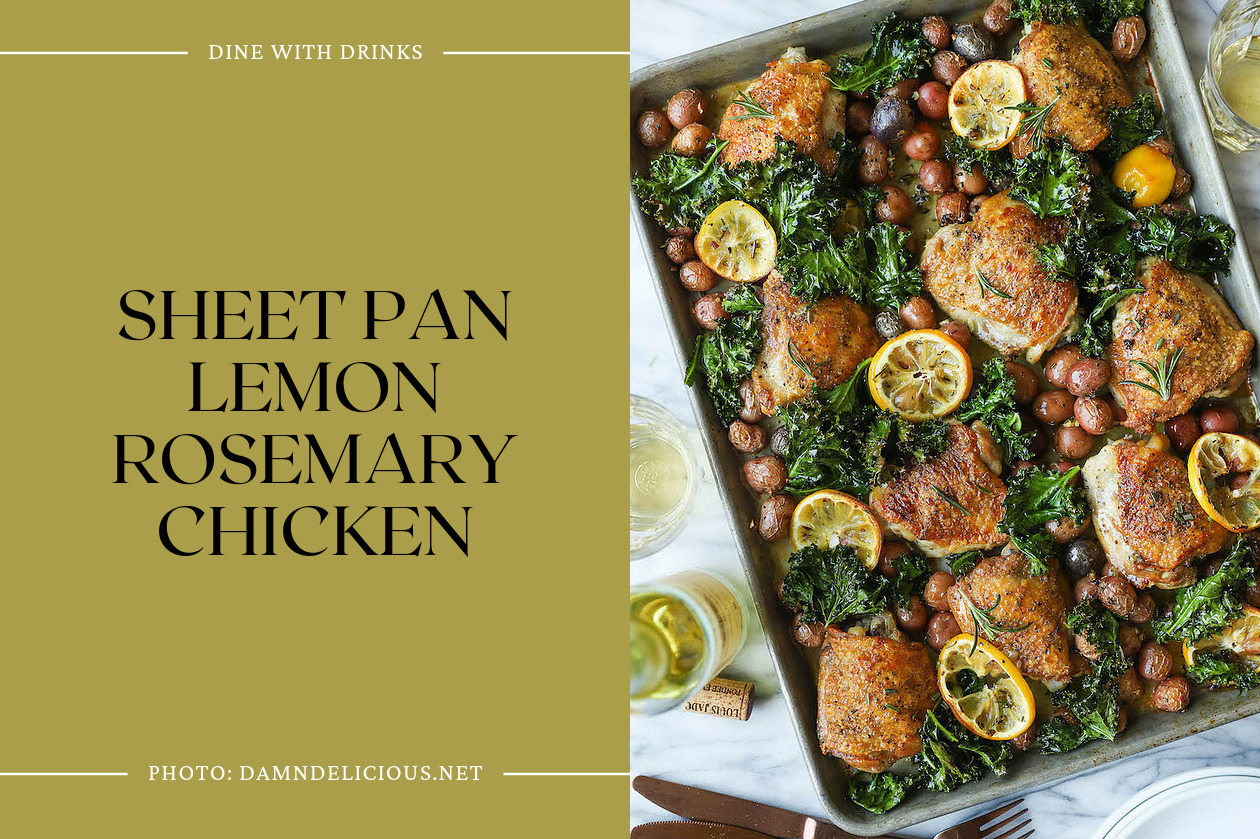 Sheet Pan Lemon Rosemary Chicken