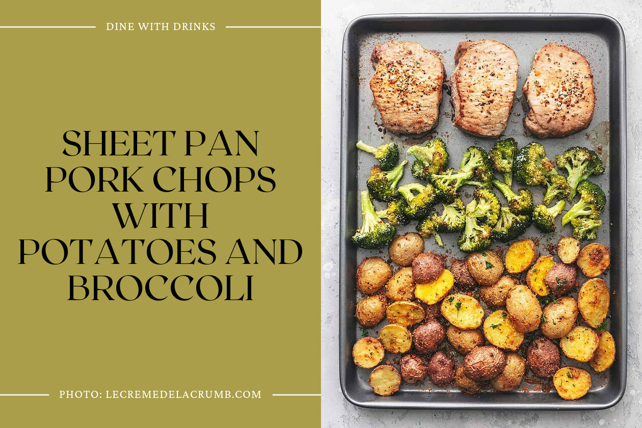 Sheet Pan Pork Chops With Potatoes And Broccoli