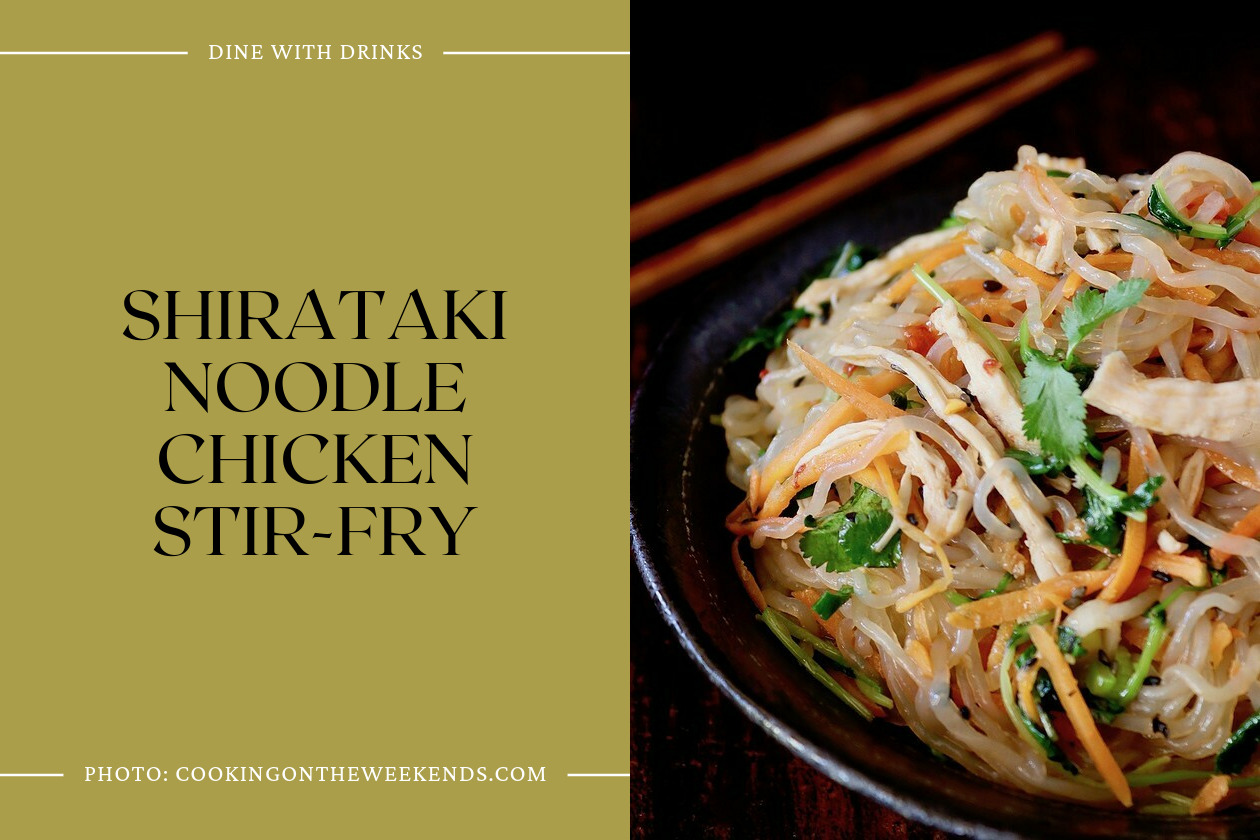 Shirataki Noodle Chicken Stir-Fry