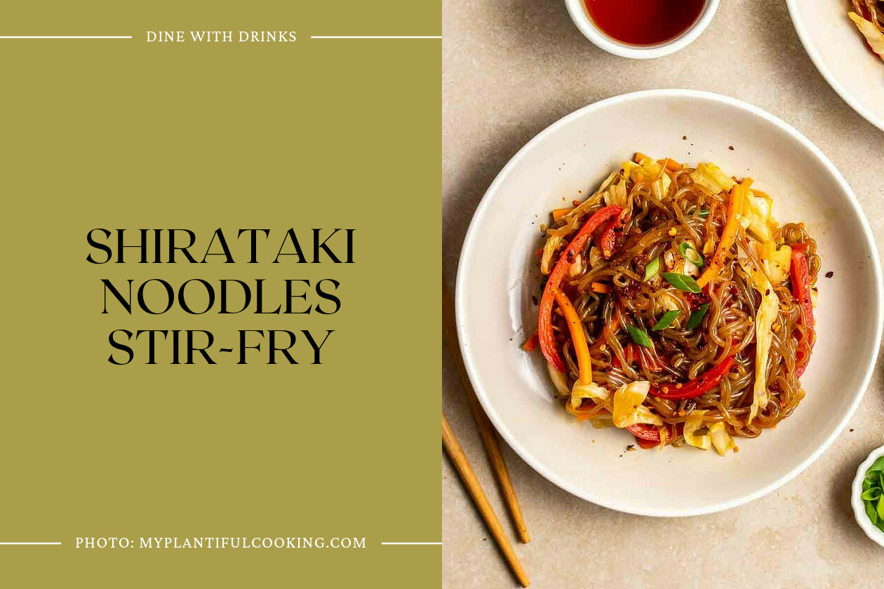 Shirataki Noodles Stir-Fry