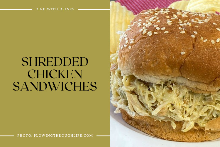 Shredded Chicken Sandwiches