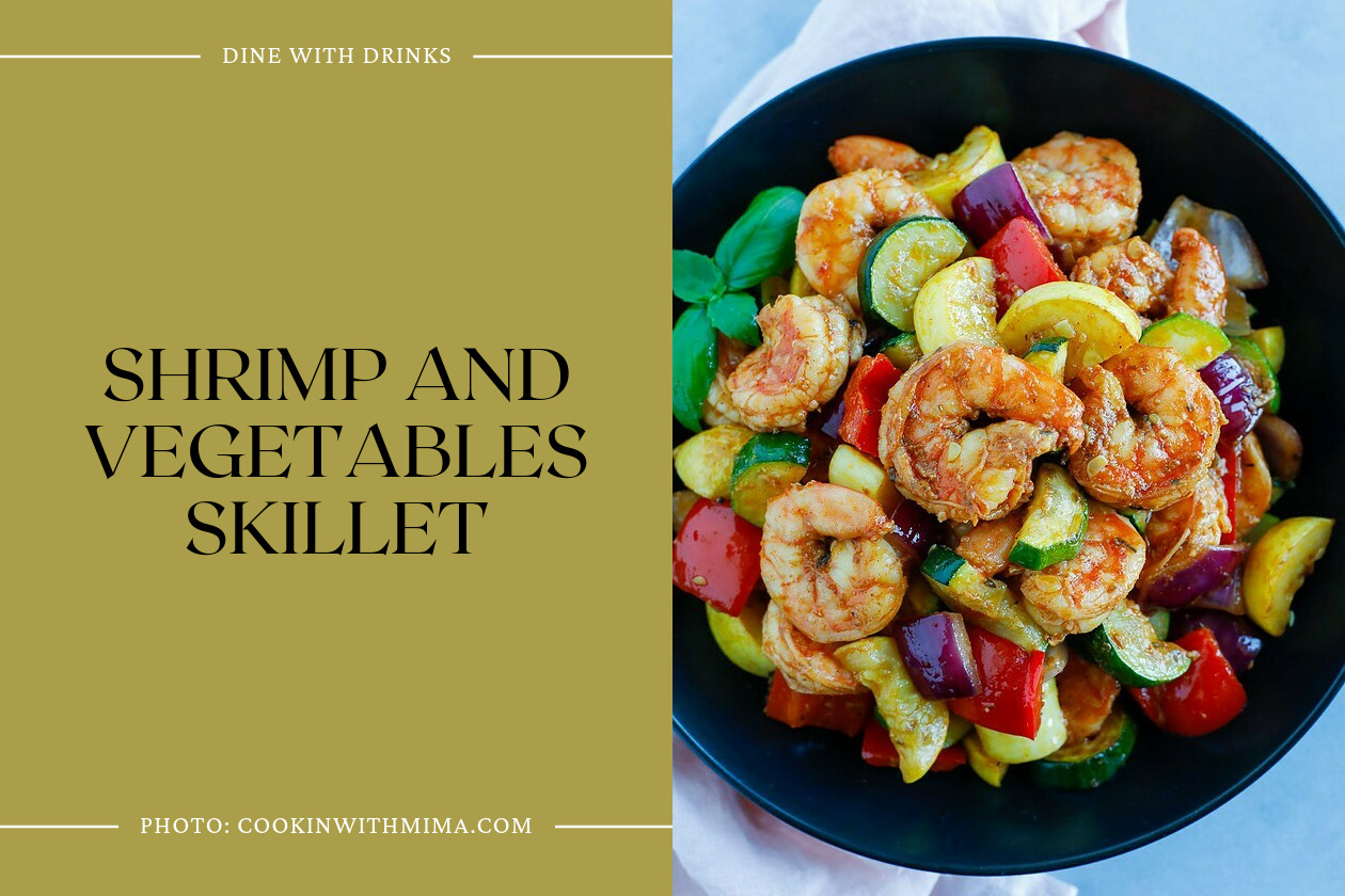 Shrimp And Vegetables Skillet