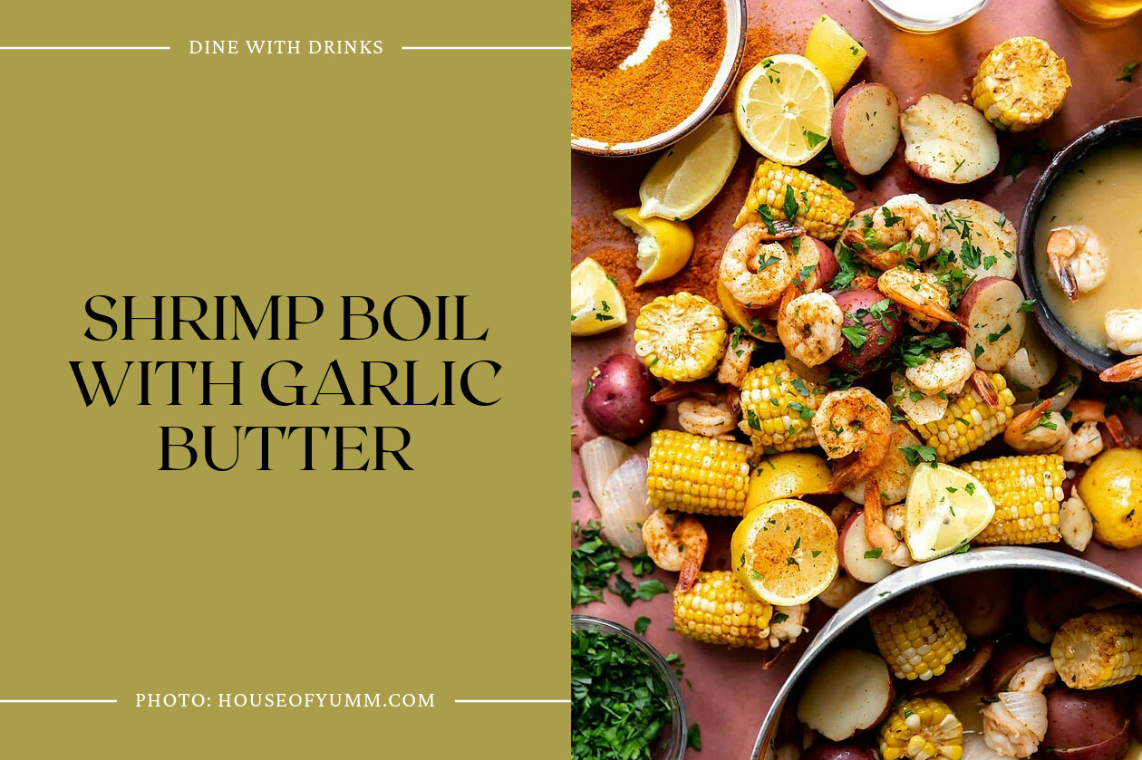 Shrimp Boil With Garlic Butter